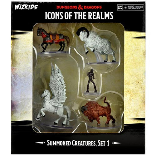 WizKids 960738 D&D  Icons of the Realms Summoned Creatures, Set 1 | Grognard Games