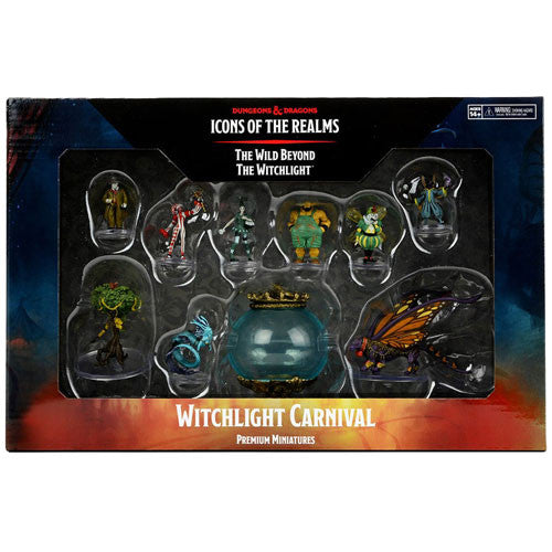 Wizkids 960936 D&D Icons of the Realms: The Wild Beyond the Witchlight - Witchlight Carnival Premium Set | Grognard Games