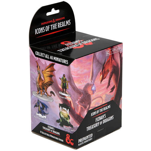 WizKids 961308 Icons of the Realms Fizban's Treasure of Dragons Booster | Grognard Games