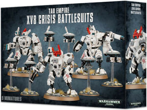 Tau Empire: XV8 Crisis Battlesuit Team | Grognard Games