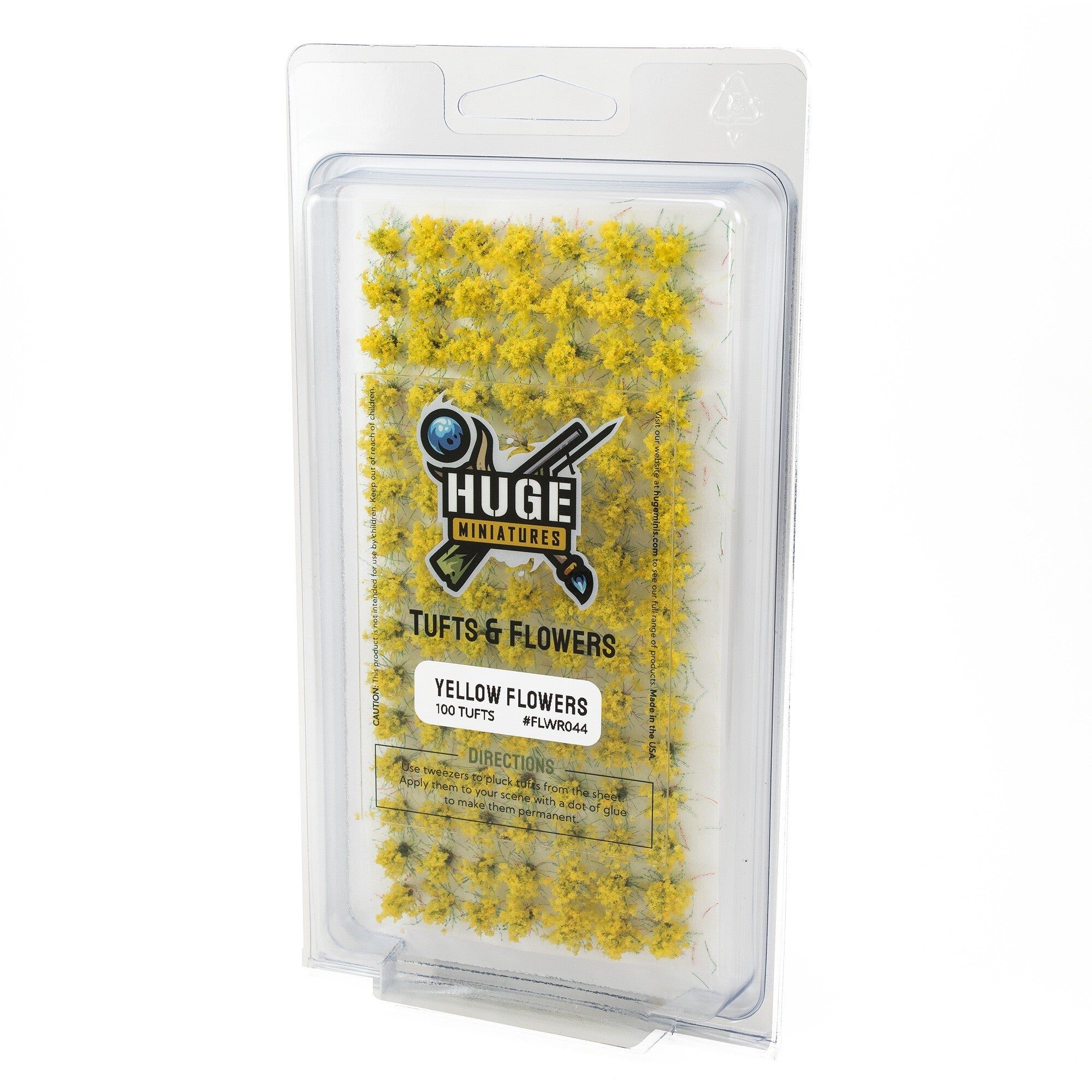 Huge Miniatures Yellow Flowers | Grognard Games