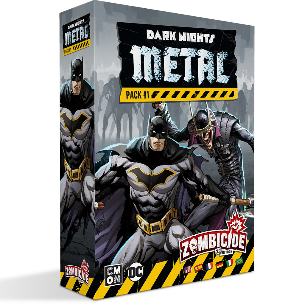 Zombicide Dark Nights Metal Pack 1 Survivors & Abominations set | Grognard Games