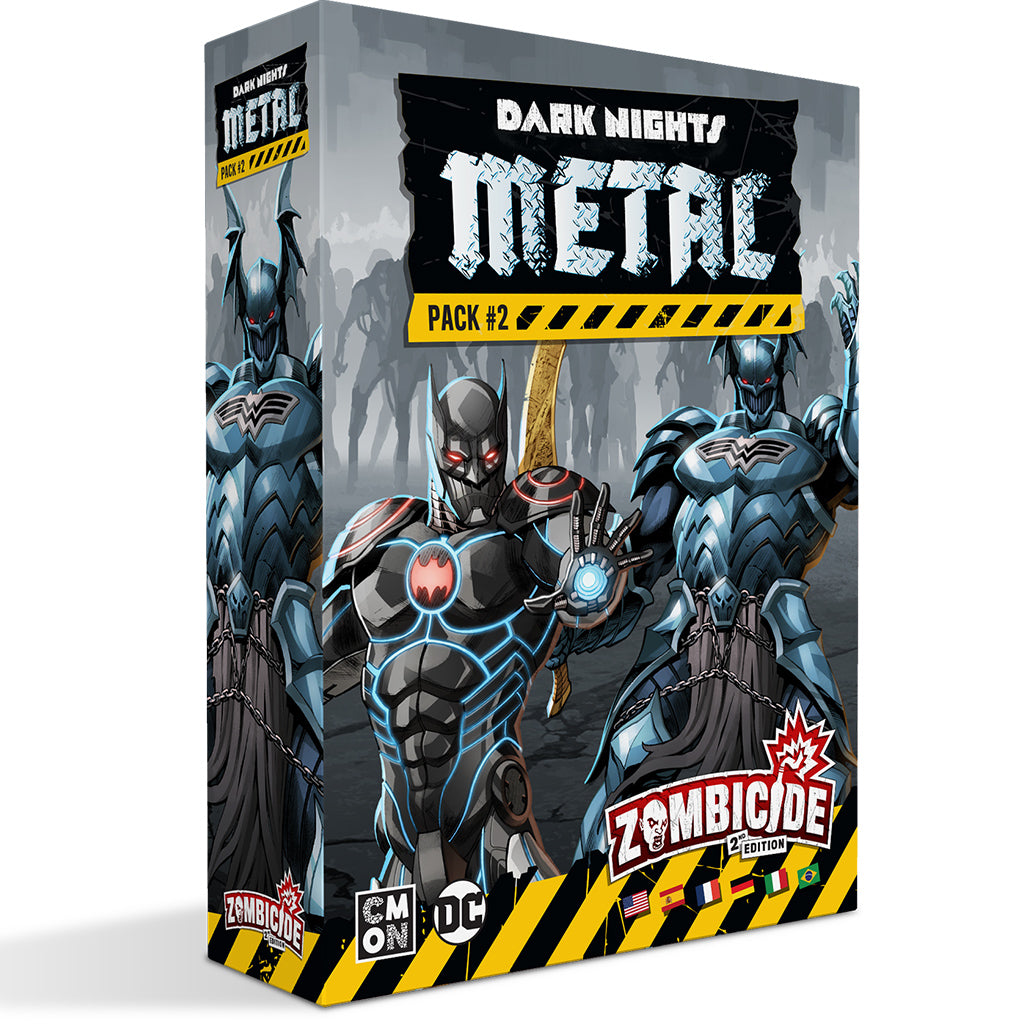 Zombicide Dark Nights Metal Pack 2 Survivors & Abominations set | Grognard Games