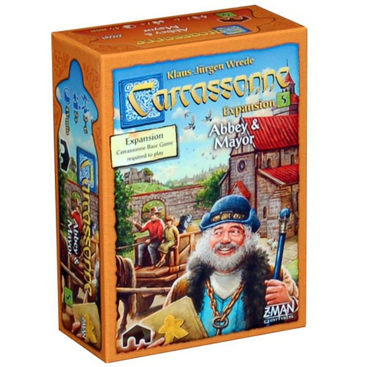 Carcassonne Abbey & Mayor | Grognard Games